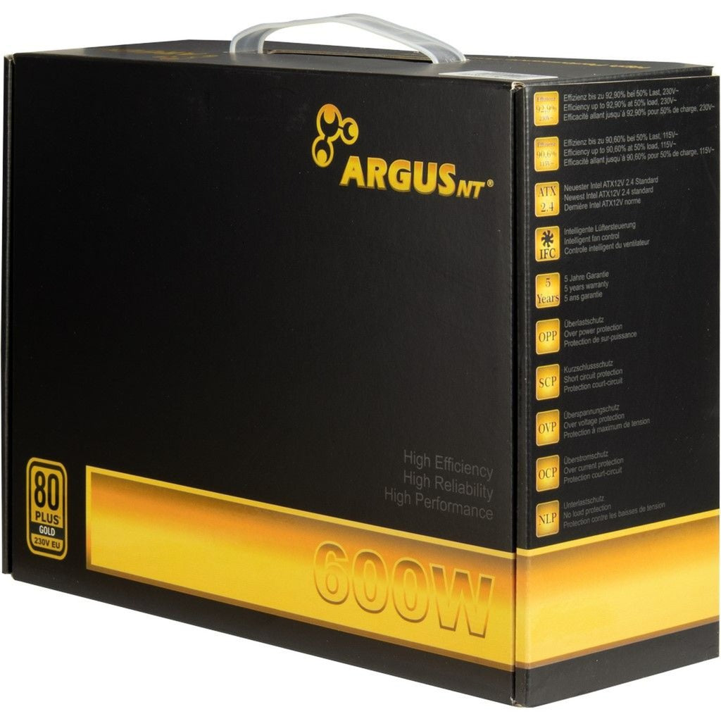 Inter-Tech Argus GPS-600 600 Watt Netzteil (schwarz, 4x PCIe)