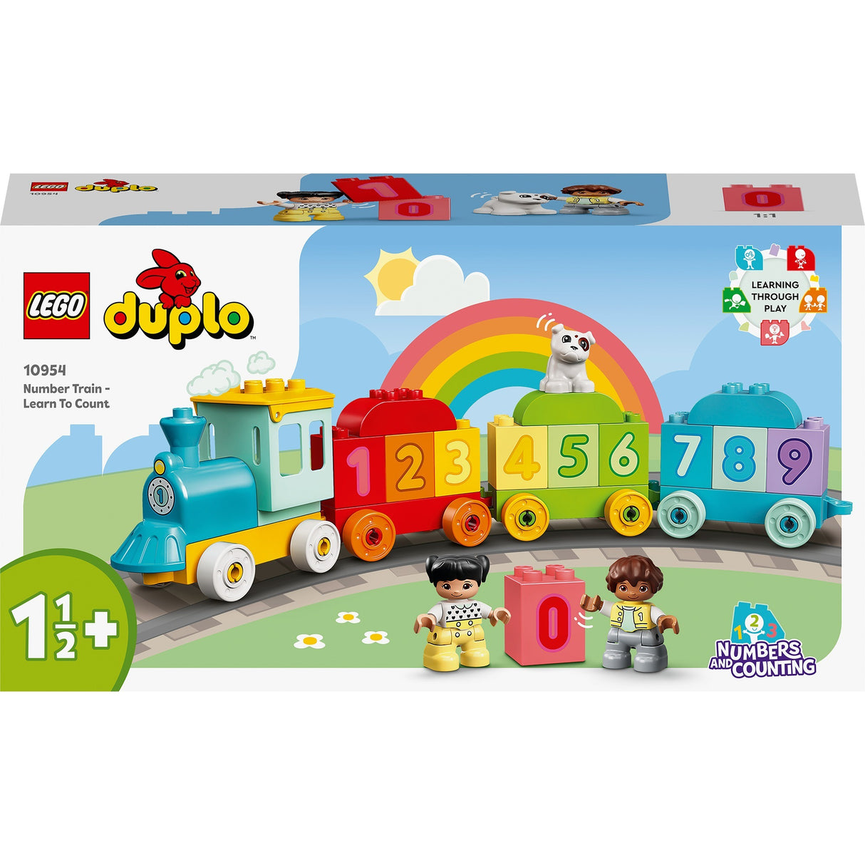 Lego Duplo – Zahlenzug – Zählen lernen, Konstruktionsspielzeug (10954)