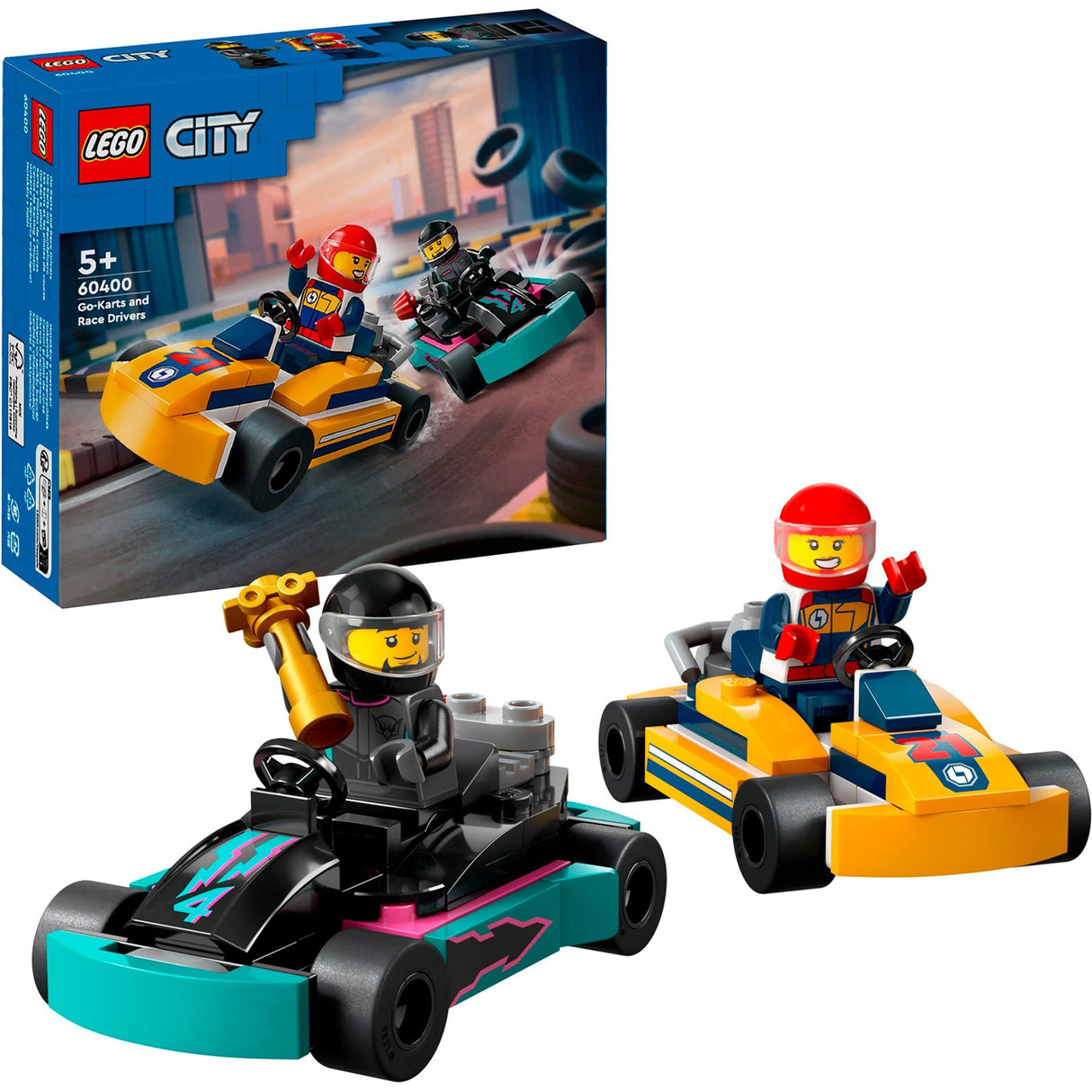 Lego Lego City 60400 Karts und Rennfahrer
