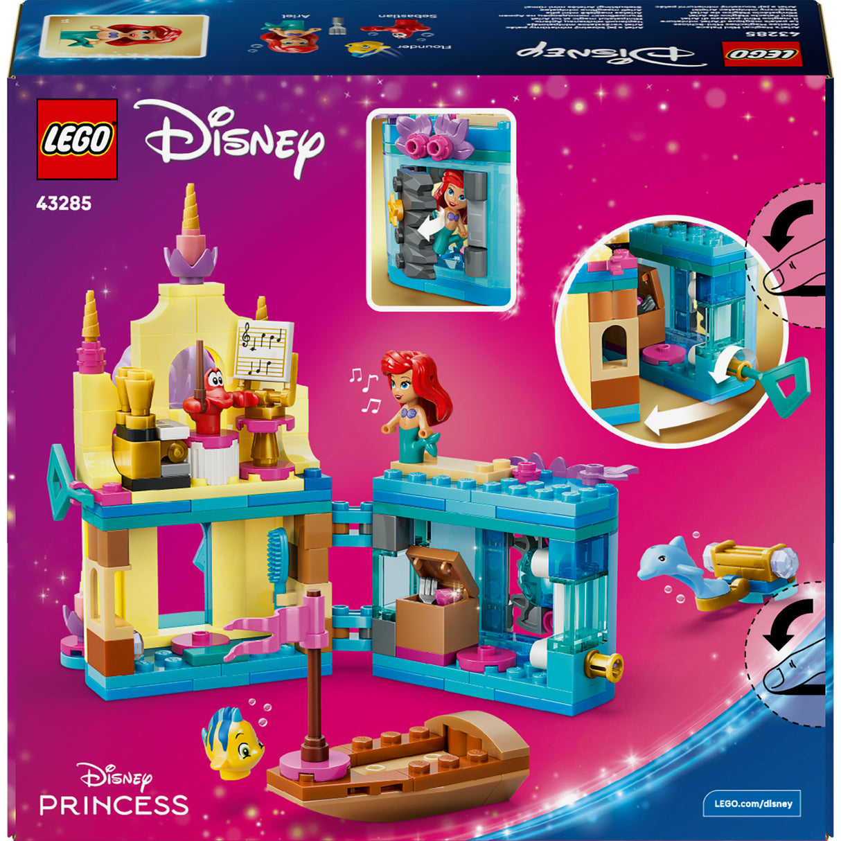 Lego Disney Princess 43285 Arielles magischer Minipalast