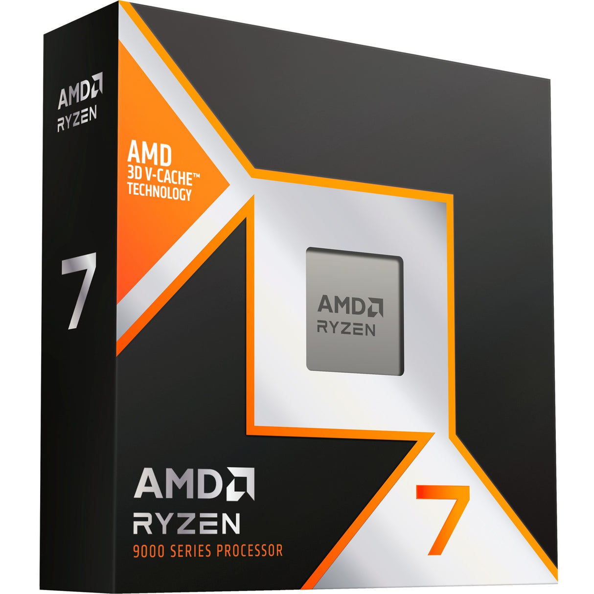 AMD 100-100001084wof Ryzen 7 9800x3D CPU, AM5, 8c 16t, 4,7 5,2 GHz, 96 MB, 120 W, verpackt
