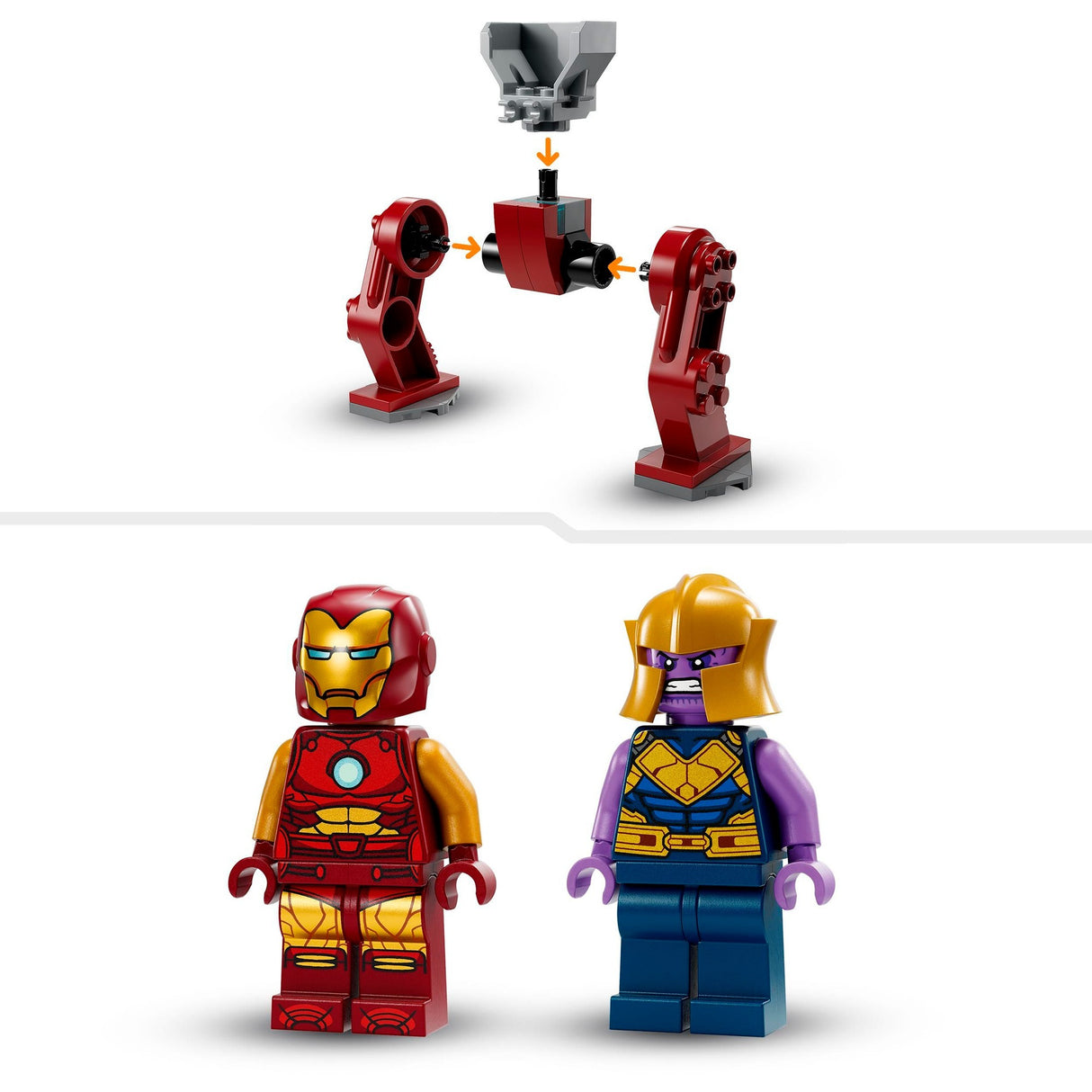 Lego Super Heroes 76263 Iron Man Hulkbuster gegen Thanos