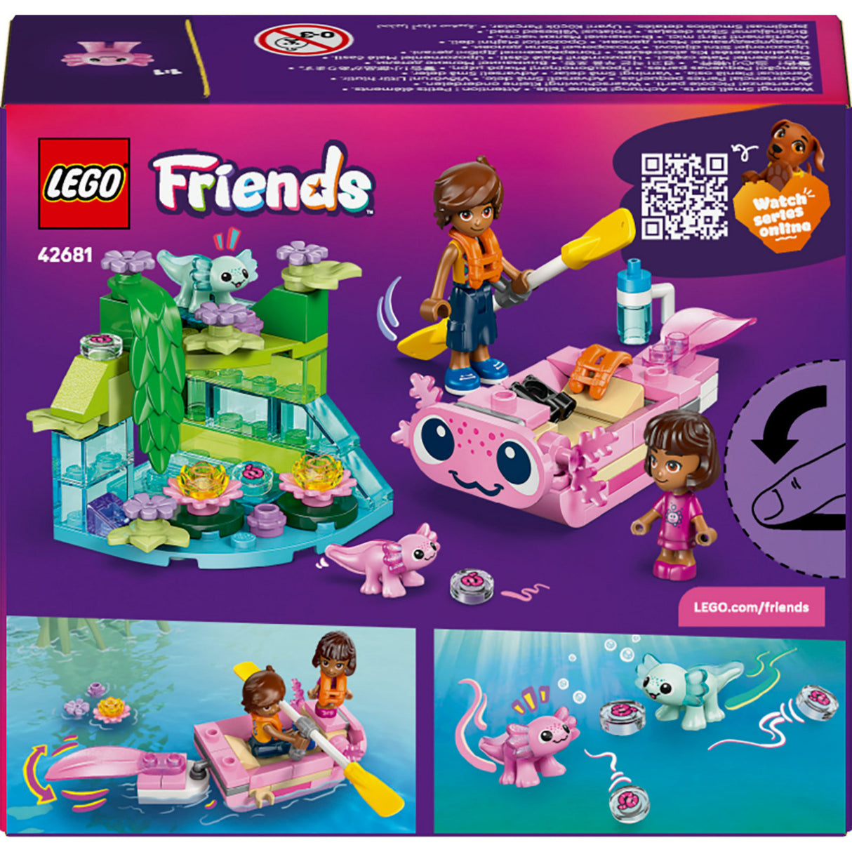 Lego Friends 42861 Axolotl-Abenteuer