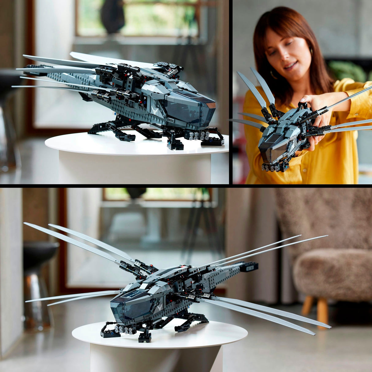 Lego -Ikonen 10327 Dünenatreides Royal Ornithopter