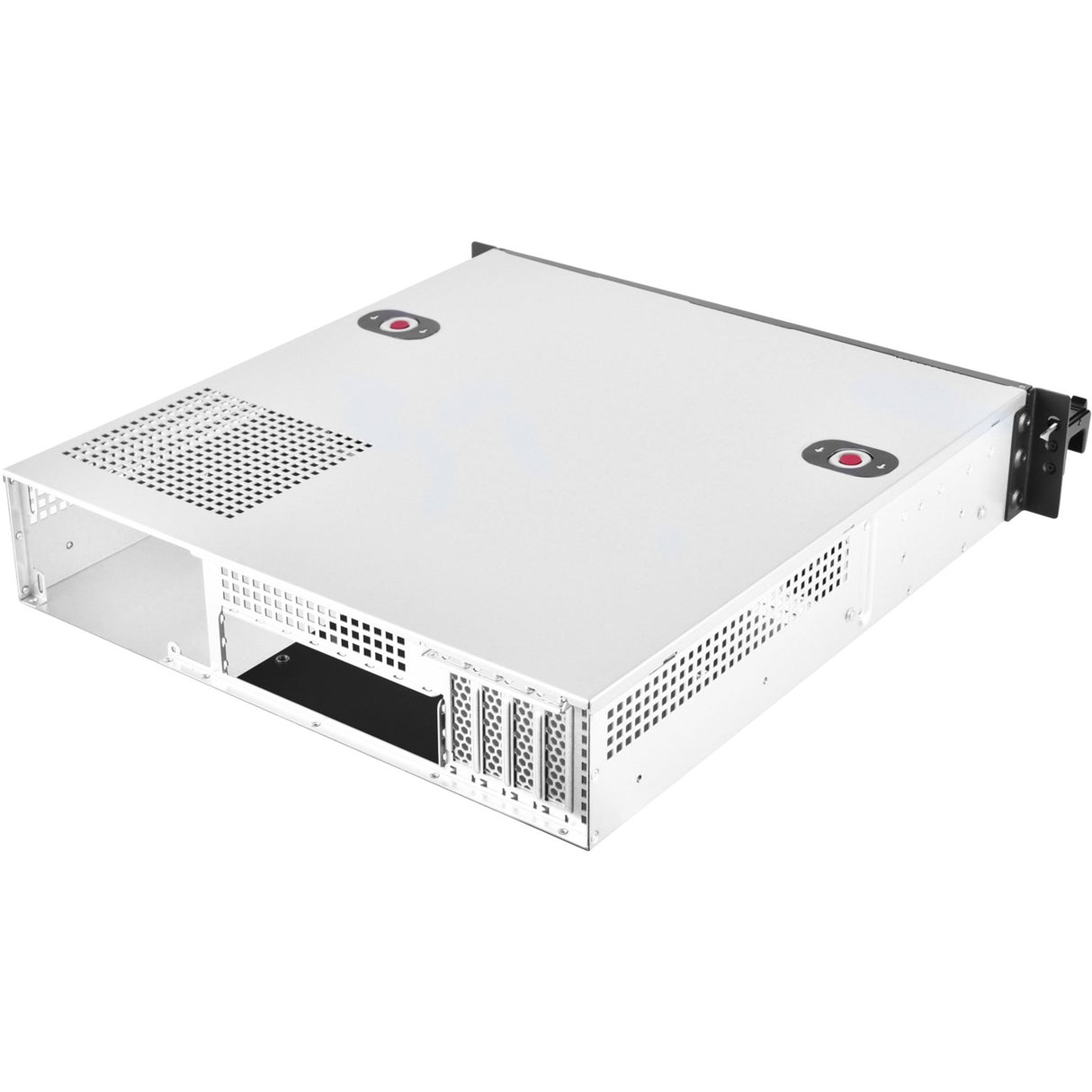 Silverstone RM21-308 Rackgehäuse (schwarz | 1x USB-A 2.0 | 1x USB-A 3.2 (5 Gbit s))