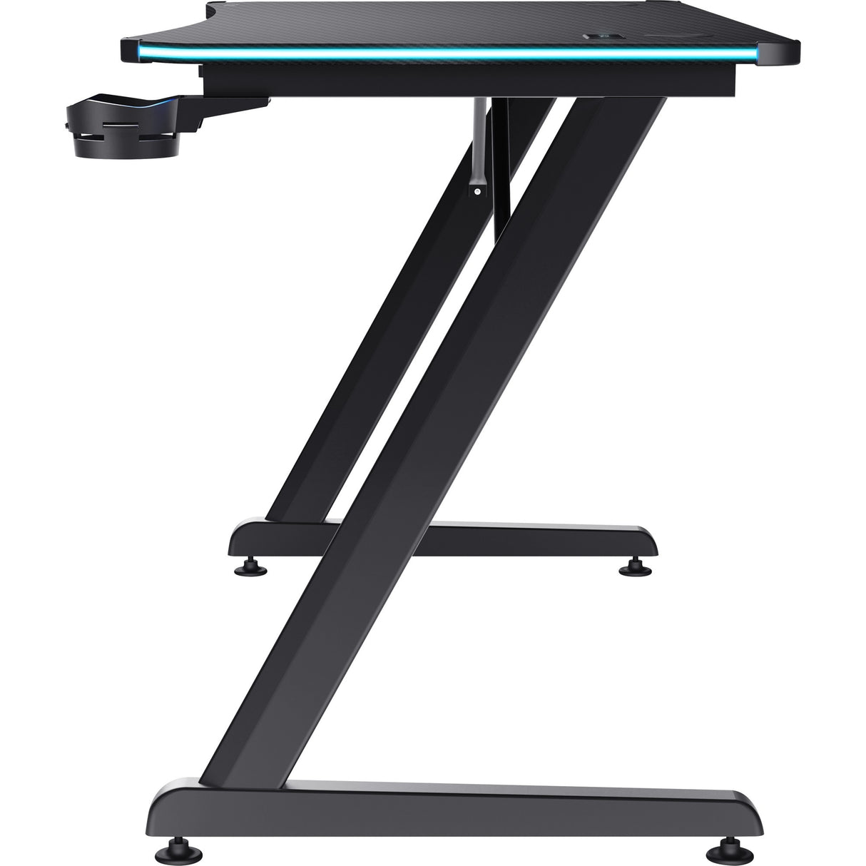 Vertrauen Sie dem GXT 709 Luminus RGB-Gaming-Schreibtisch
