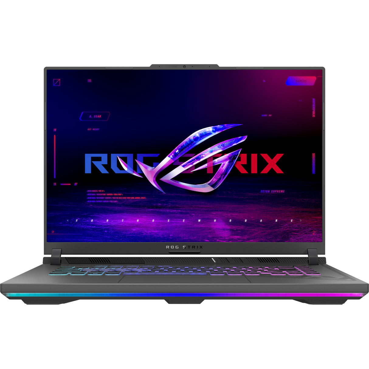 Asus rog strix g16 g614pp-s5032w 16 gaming laptop (grijs | r9 8940hx | rtx 5070 | 16 gb | 1 tb ssd)