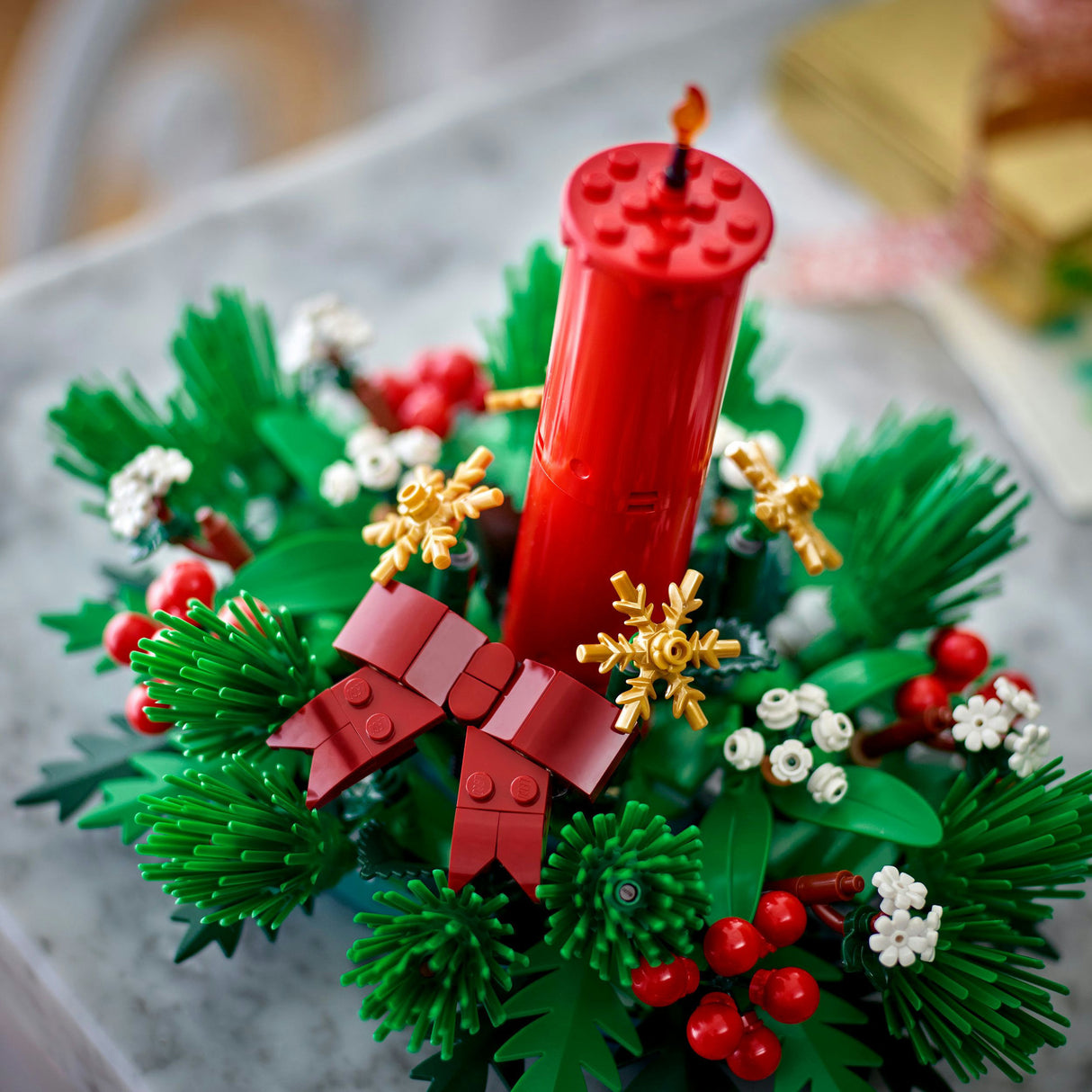 Lego 40743 Jahreszeiten Weihnachtstischdekoration