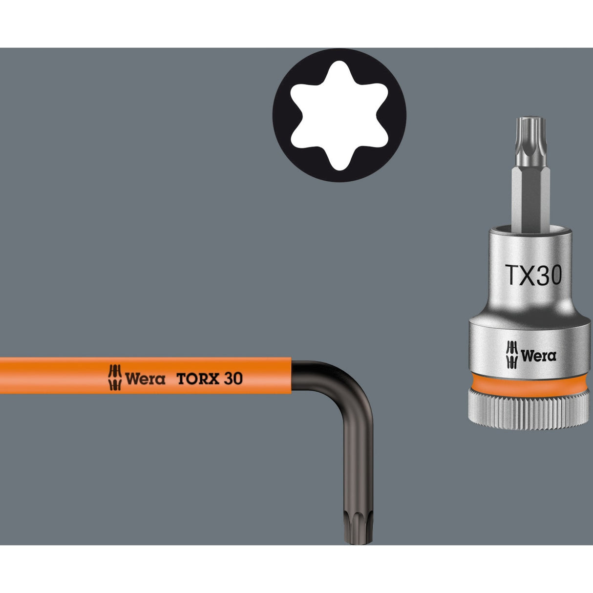 Wera 967 9 tx 9-teiliger Innensechskantschlüsselsatz – Torx – T8-40