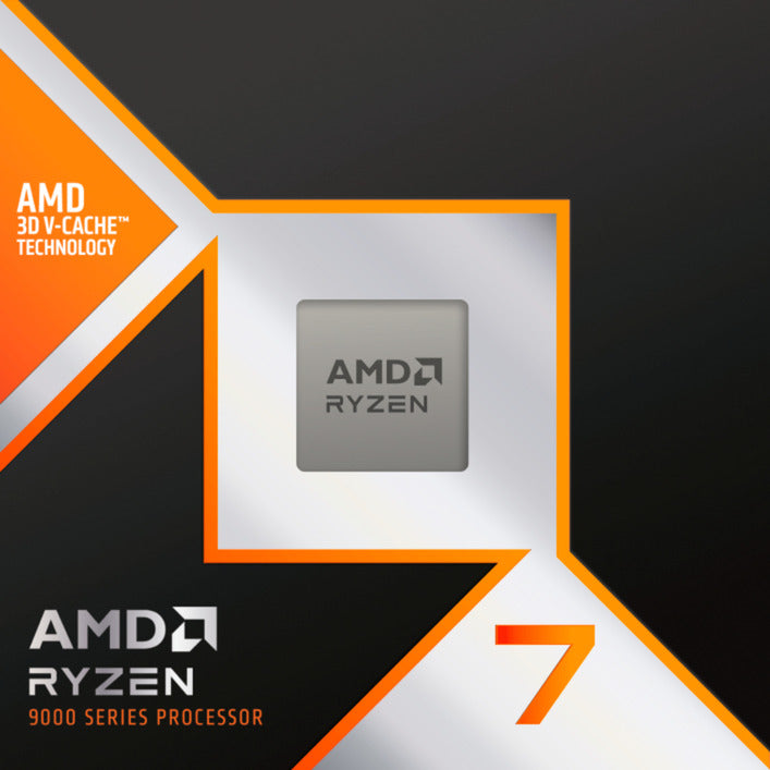 AMD Ryzen 7 9850x3D, 4,7 GHz (5,6 GHz Turbo Boost) Sockel AM5-Prozessor (entsperrt, verpackt)