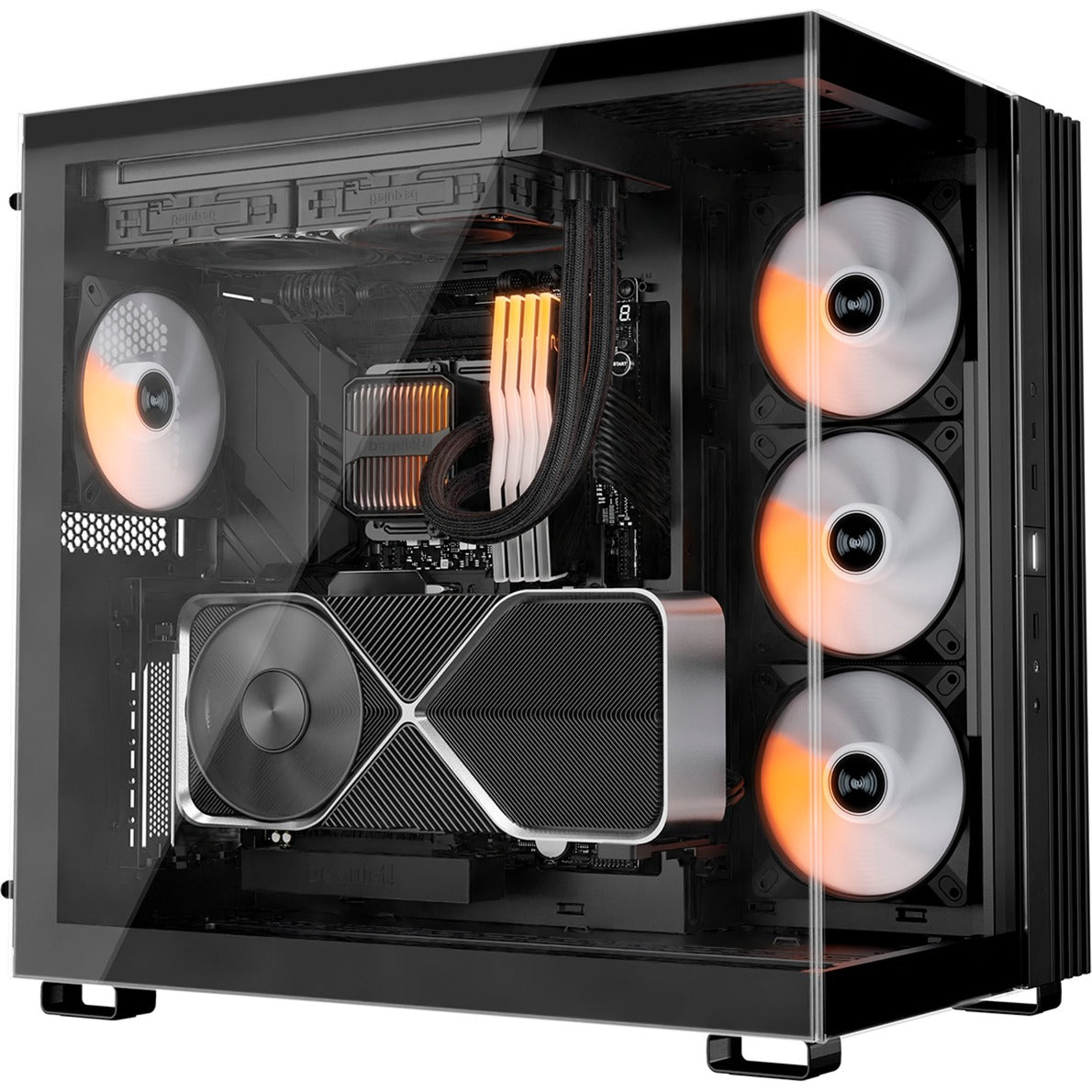 Ruhig sein! Silent Loop 3 240 Wasserkühlung (schwarz, 4-Pin-PWM)