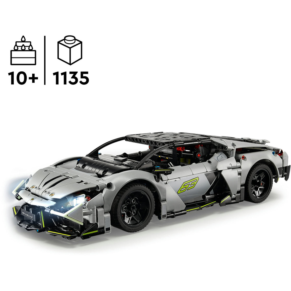 Lego Technic 42214 Lamborghini Revuelto Supersportwagen