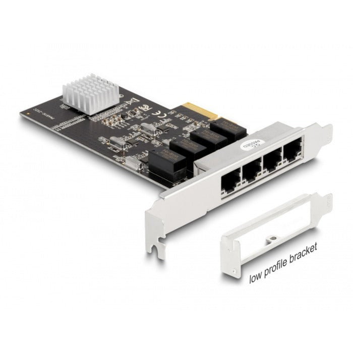 Delock Delock PCI Express X4 Card 4 x RJ45 Gigabit LAN