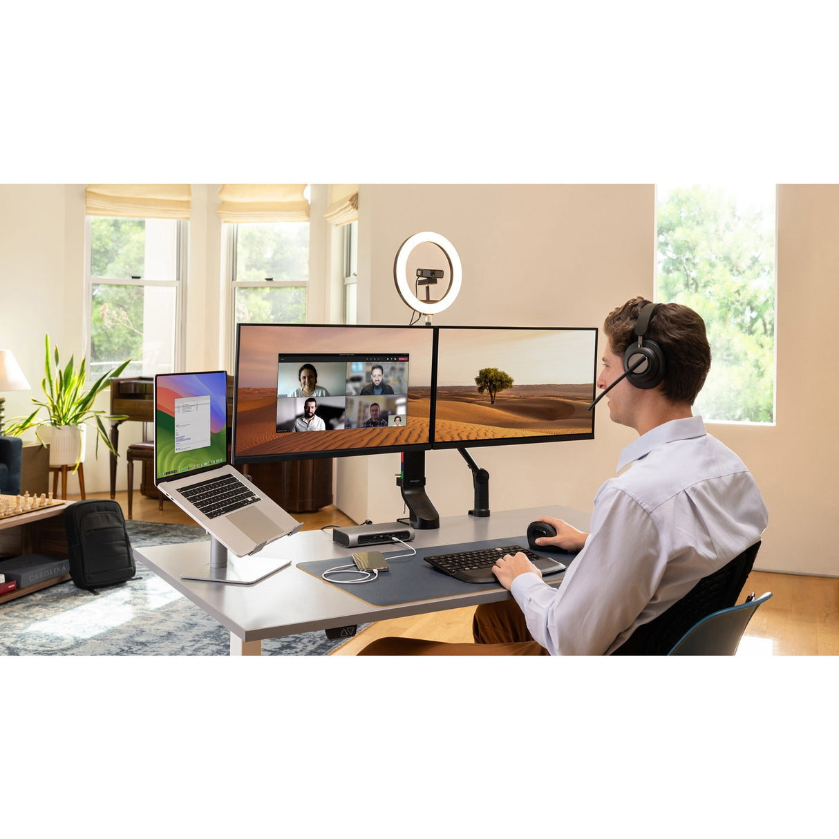 Kensington Universal-Laptopständer für Tisch (Silber)