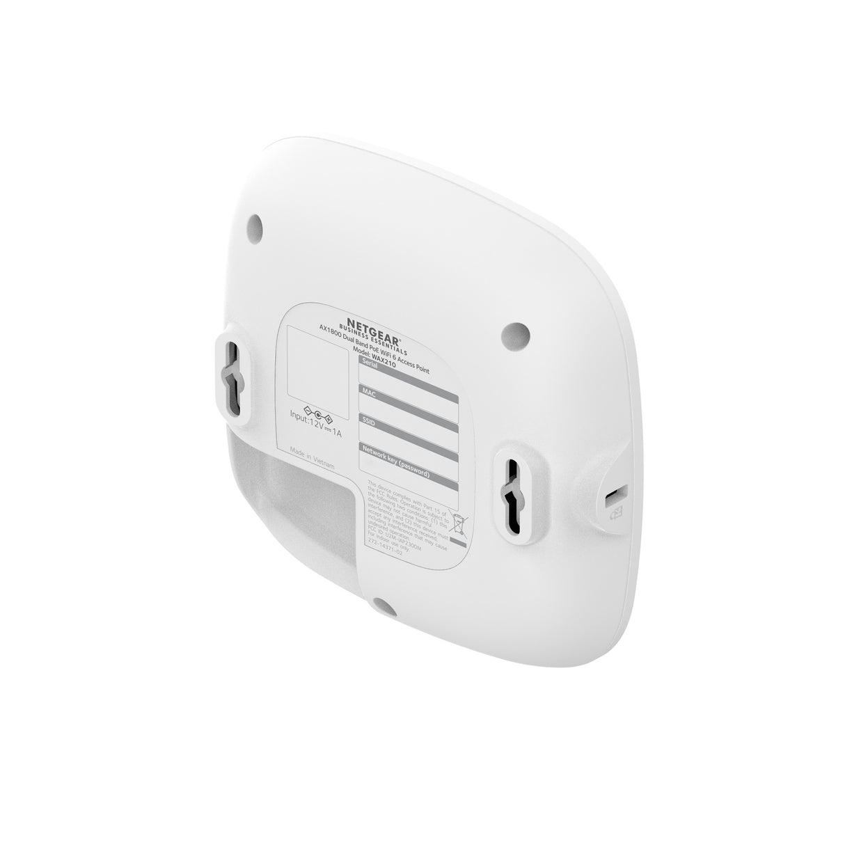 Netgear Wax210 WiFi 6 Ax1800 Dualband Access Point mit Mu