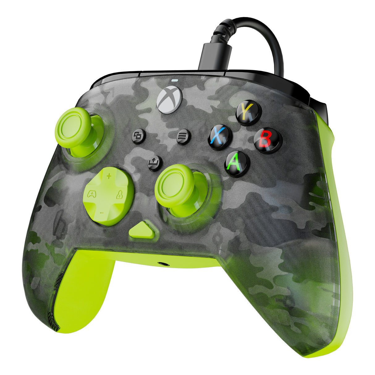 Turtle Beach Rematch Core Wired Controller (Schwarz Gelb, Xbox Series X|S, Xbox One, PC)