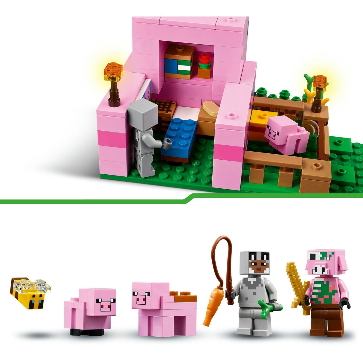 Lego Minecraft 21268 Das Ferkelhaus