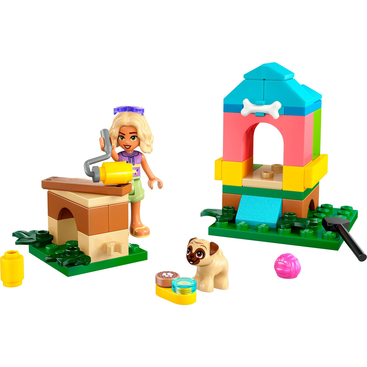Lego 30697 Friends Bag Novas selbstgebaute Hundehütte | 10 Stück