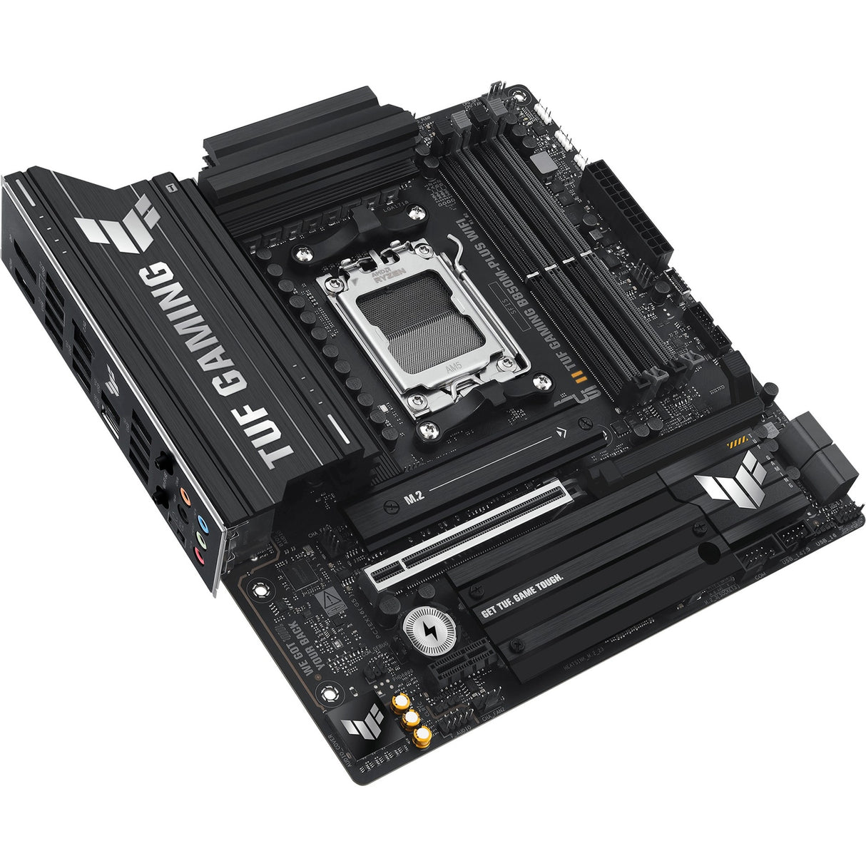 Asus Tuf Gaming B850M-Plus Wi-Fi Sockel AM5 Motherboard (2,5 GB-LAN, Wi-Fi 6e, BT, Sound, µATX)