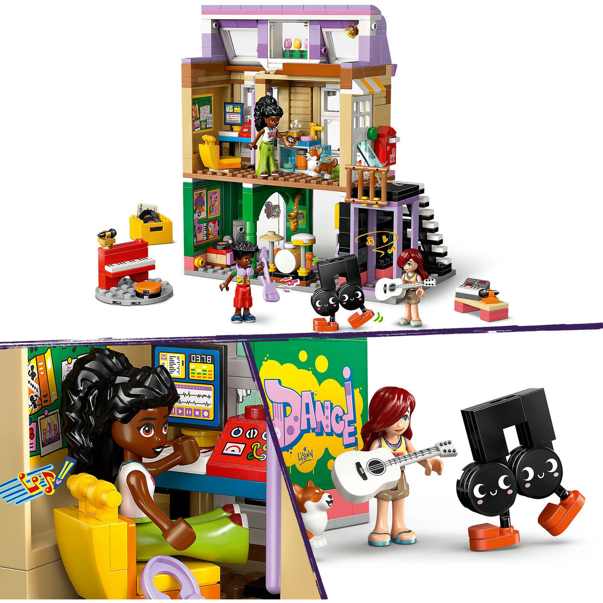 Lego Friends 42653 Musikladen und Wohnung