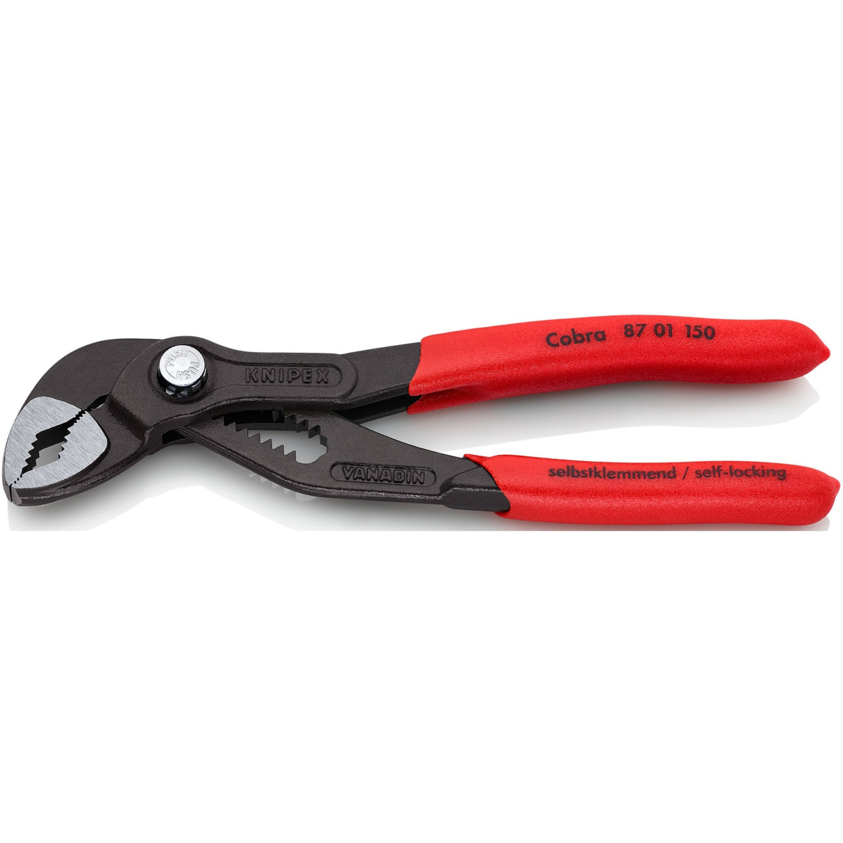 Knipex 87 01 150 Wasserpumpenzange Cobra poliert 150mm