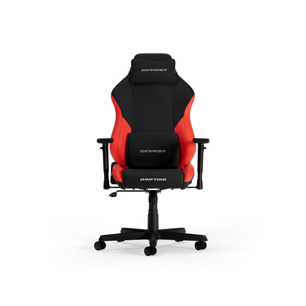 Dxracer drifting l black red epu leather gamestoel (zwart rood)