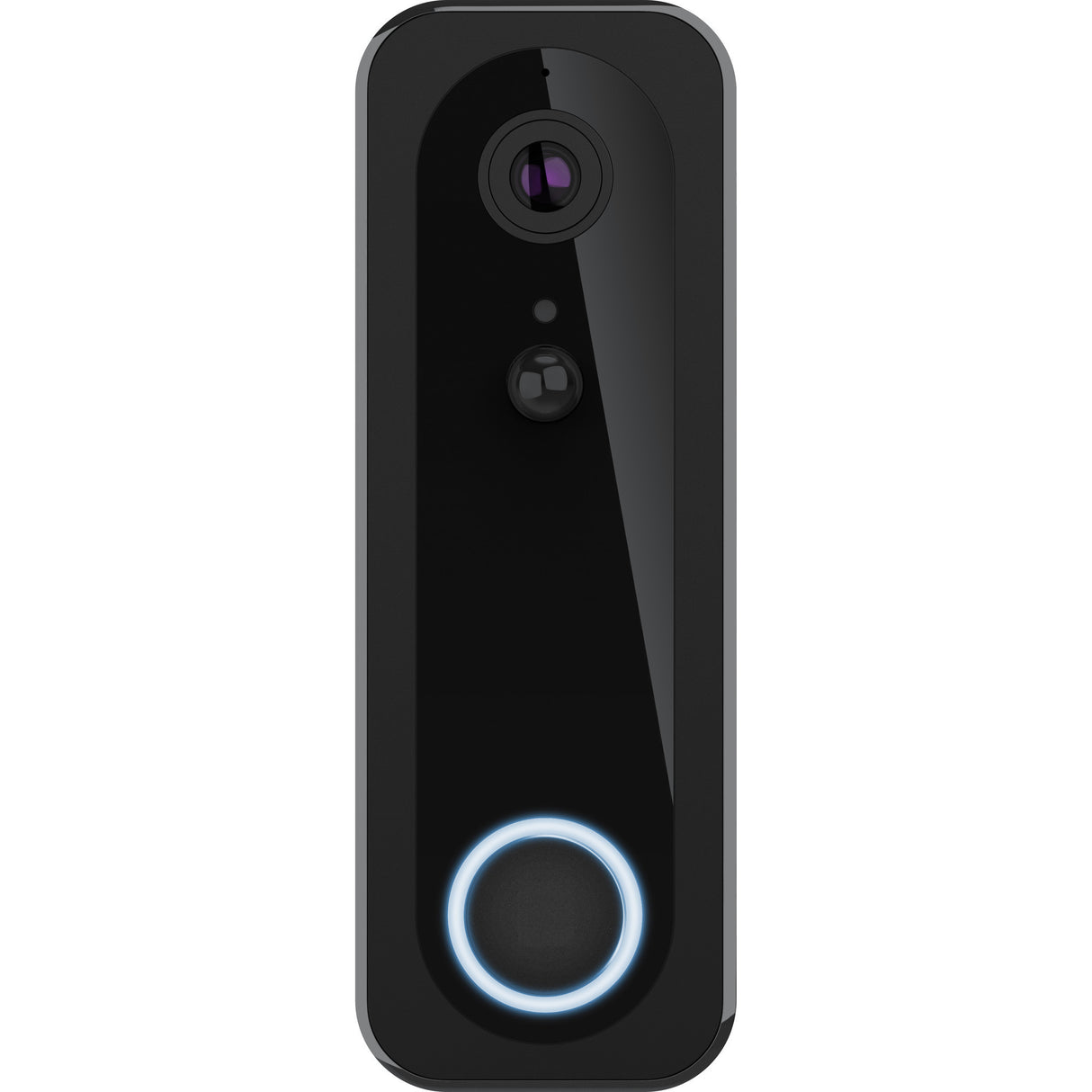 Trust draadloze video deurbel - doorcam-3000 - accu oplaadbaar met usb-c - 2k 3mp - geen abonnementskosten - inclusief chime - deurbel met camera - zwart