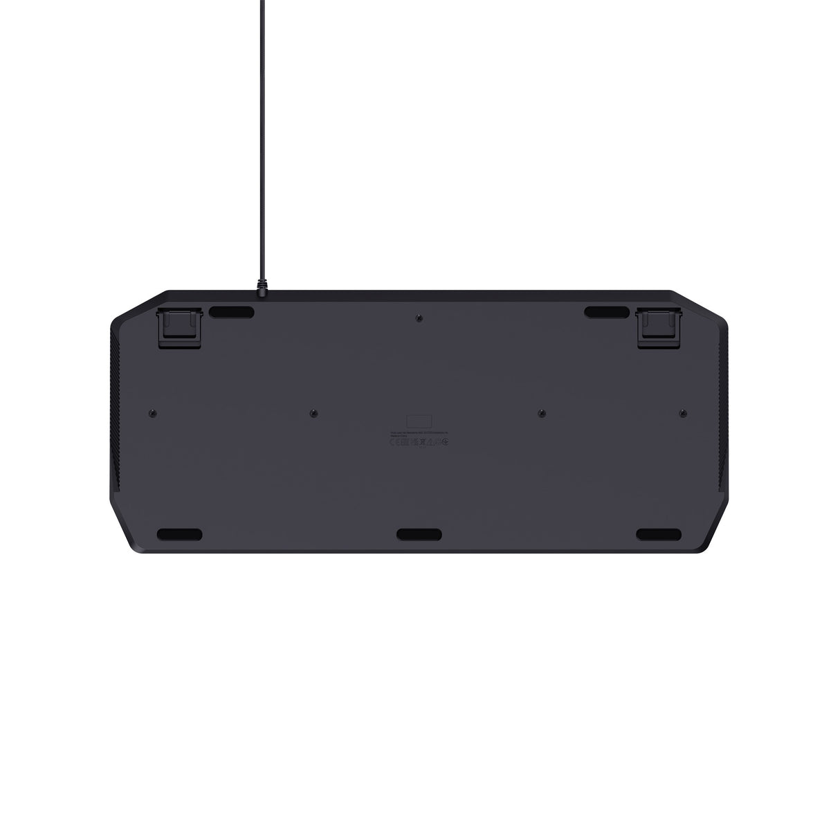 Trust GXT 836 EVOCX RGB-Gaming-Tastatur (schwarz, US-Layout (QWERTY), Membran, 100 %, RGB)