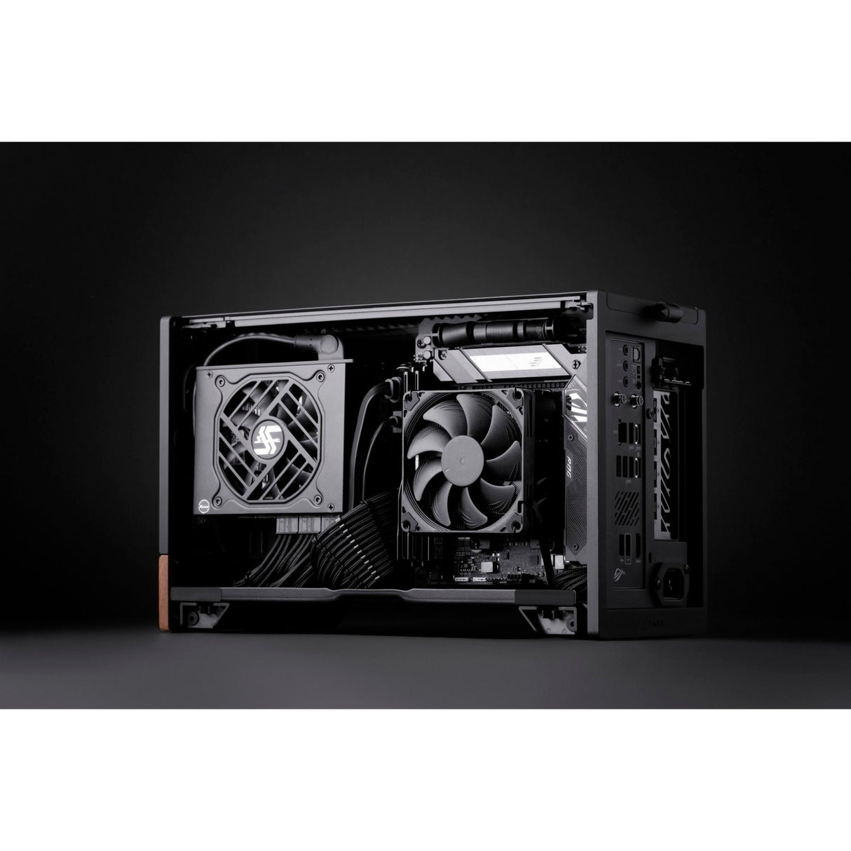 Noctua nh-l9x65 chromax.black CPU-Kühler (schwarz, 4-Pin-PWM-Anschluss)