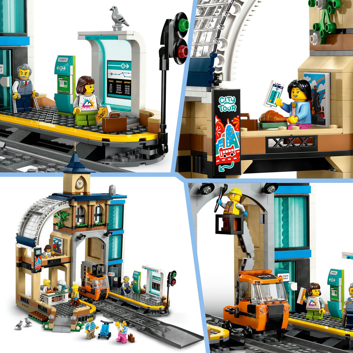 Lego City 60469 Hauptbahnhof