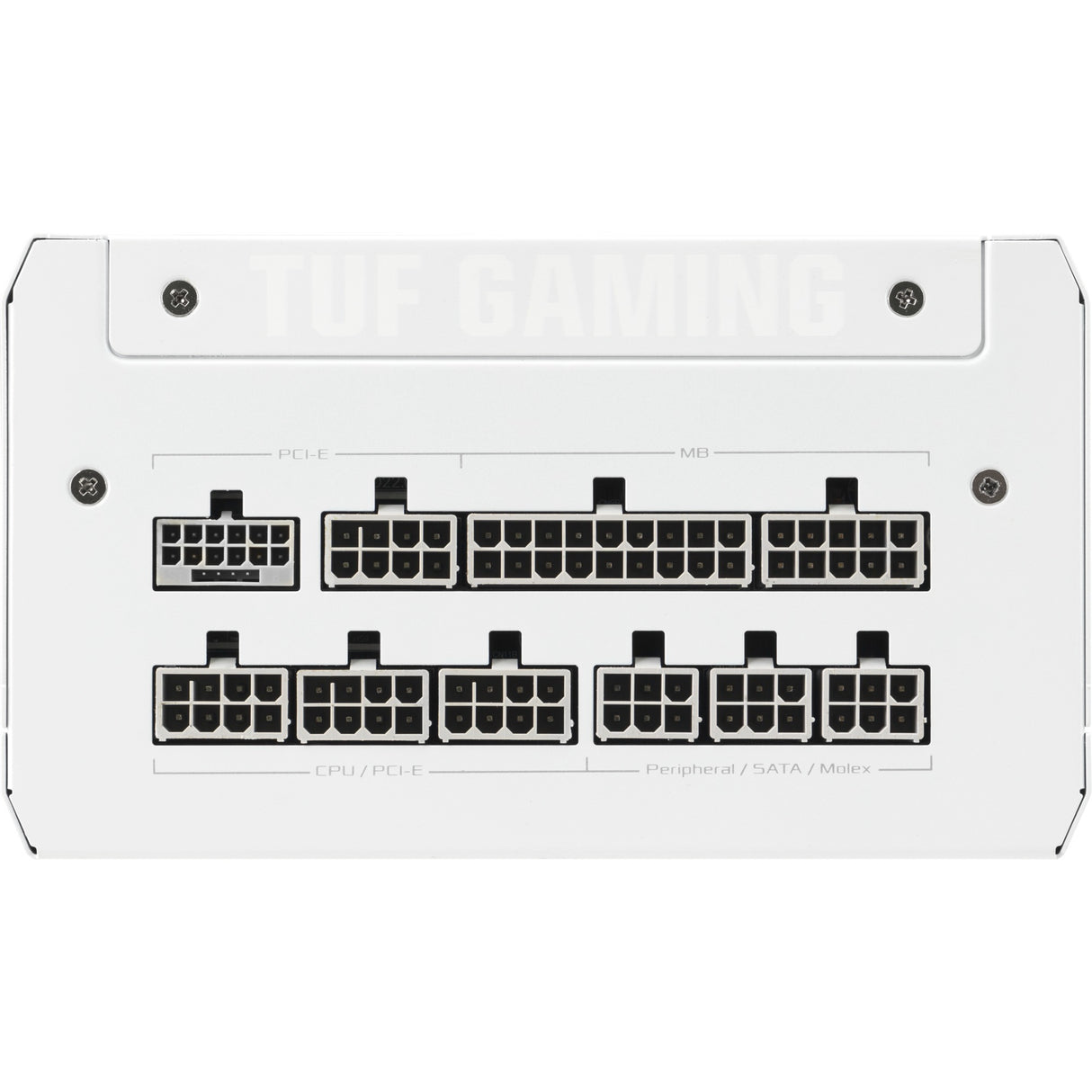 Asus TUF Gaming Gold White Edition modulares 1000-Watt-Netzteil (weiß, 1x 12V-2x6, 4x PCIe)