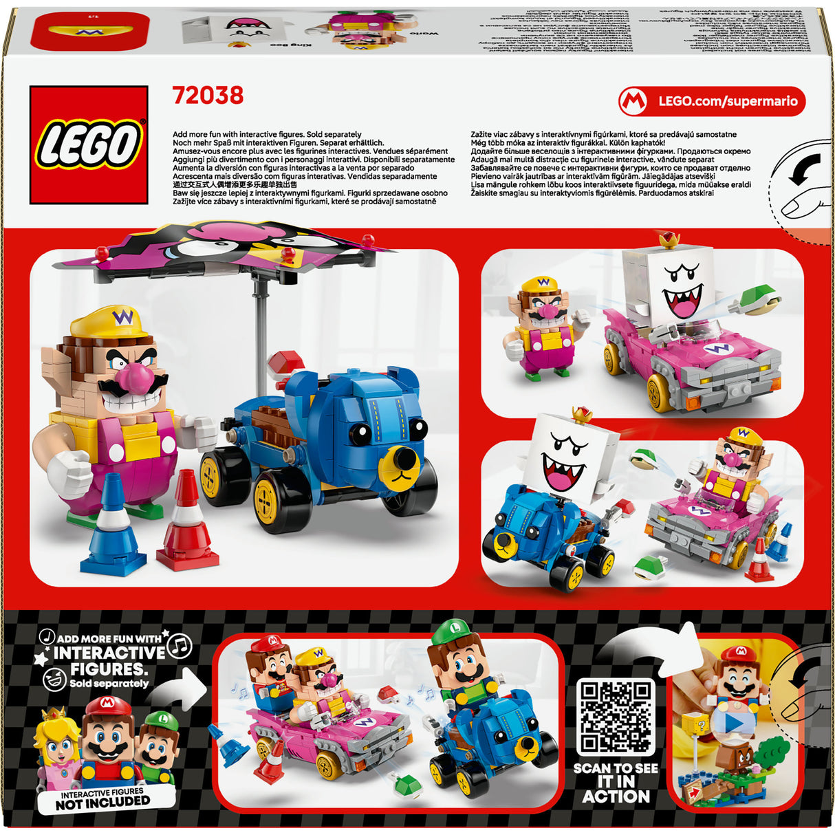Lego Super Mario 72038 Wario und King Boo
