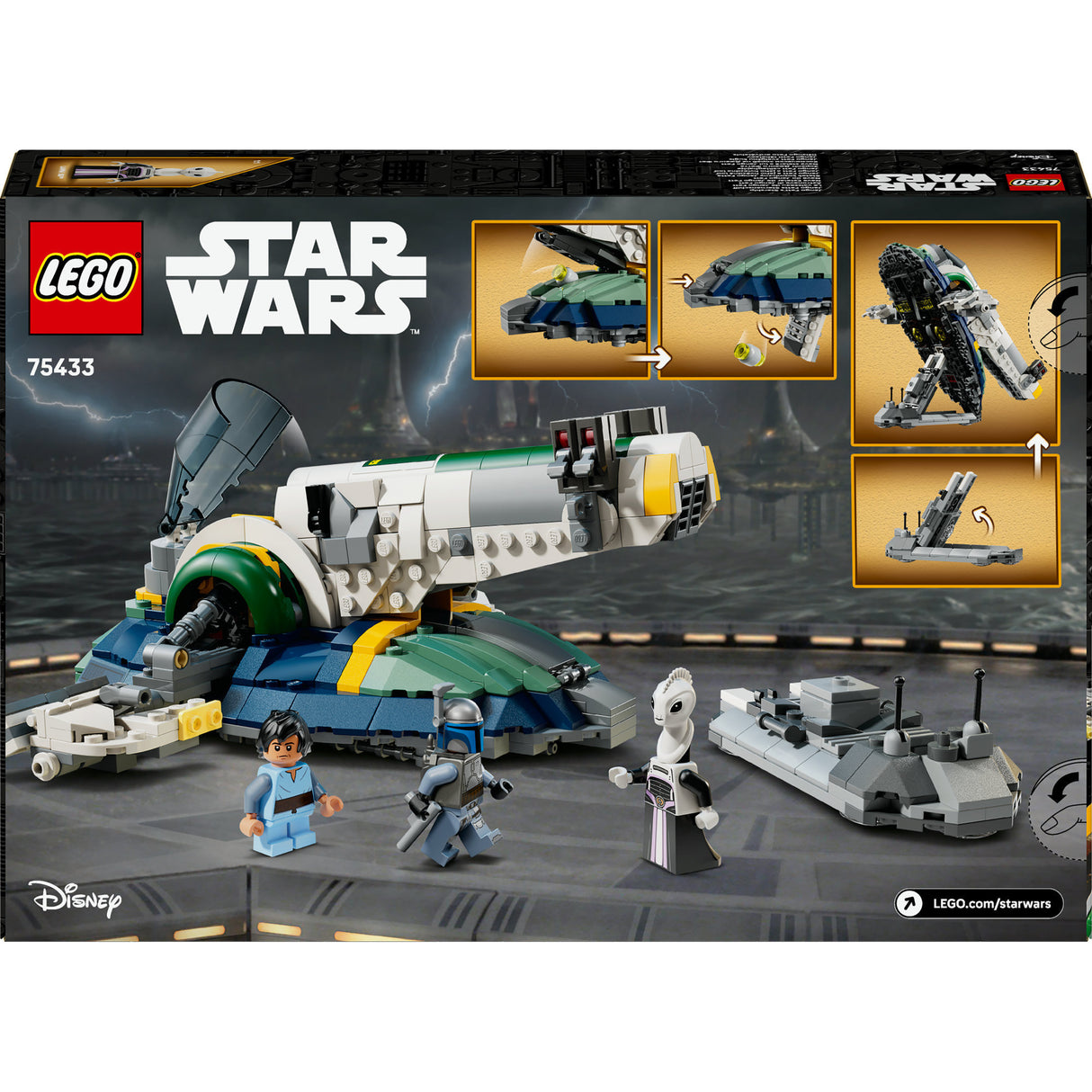 Lego Star Wars 75433 Jango Fetts Raumschiff