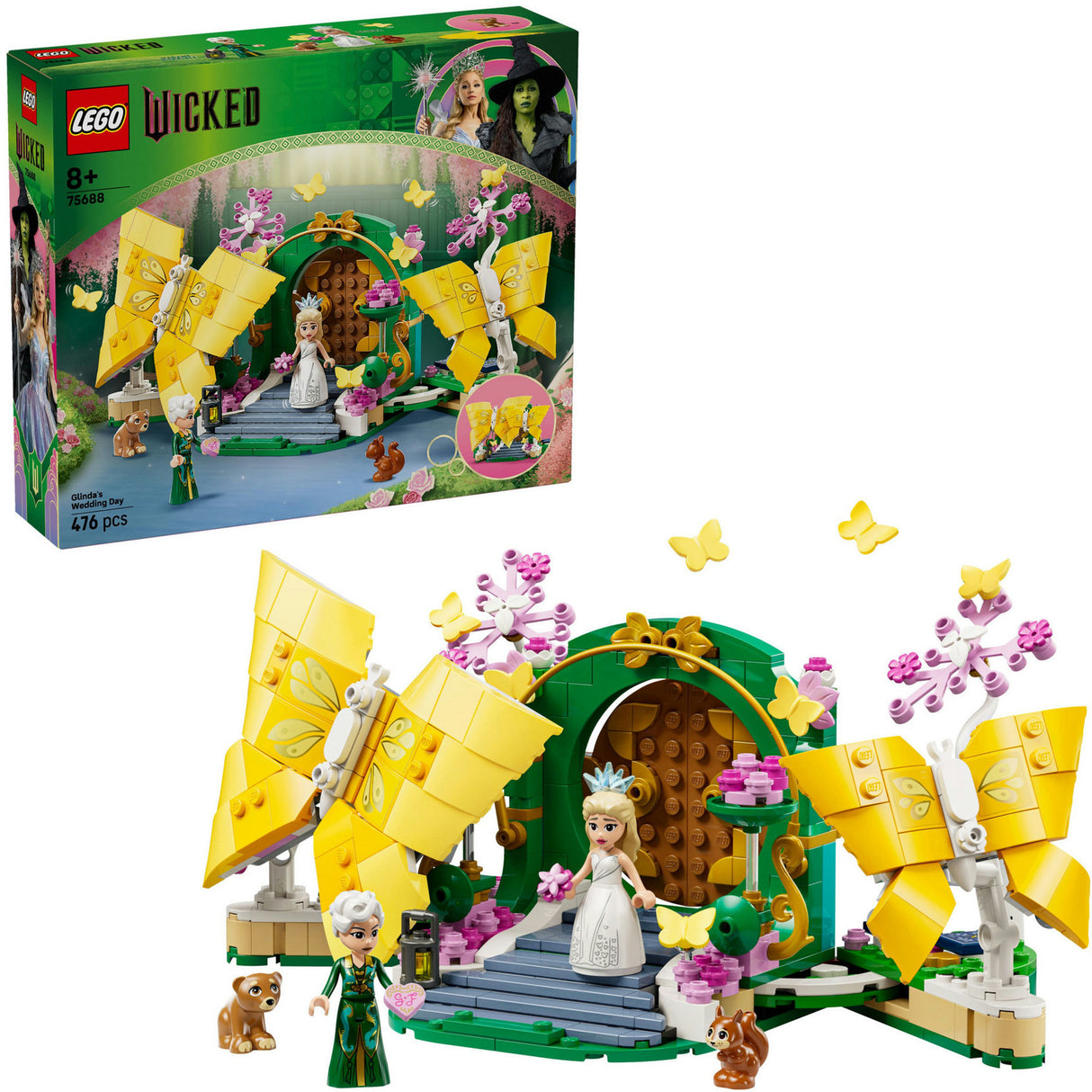 Lego 75688 Hochzeitstag der bösen Glinda