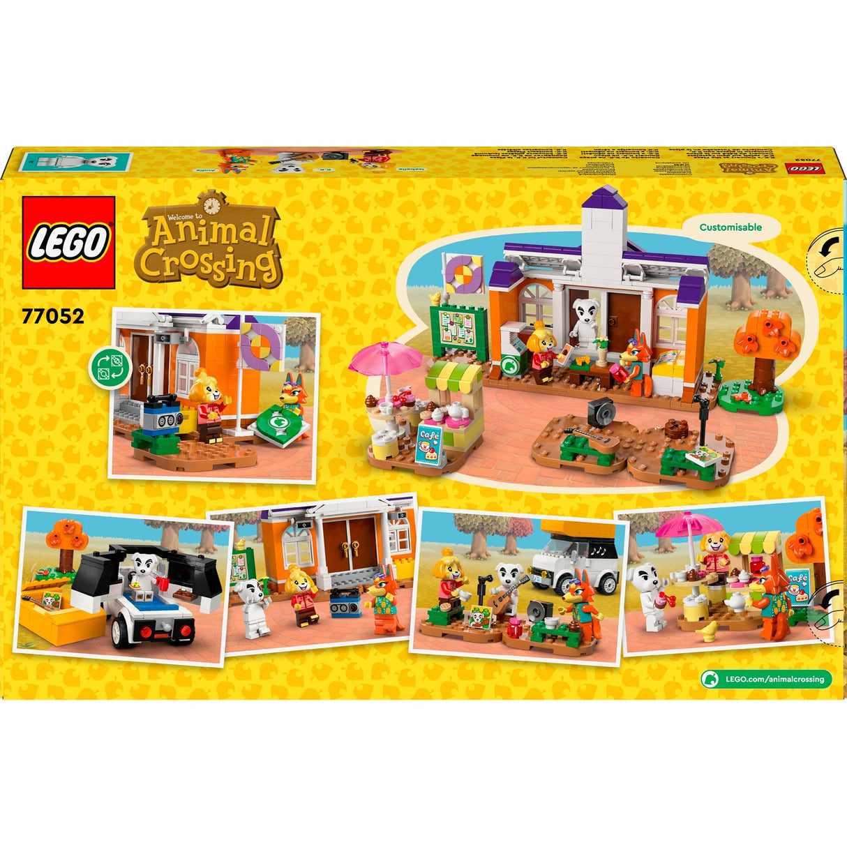 Lego Animal Crossing 77052 K.K.'s Square Concert