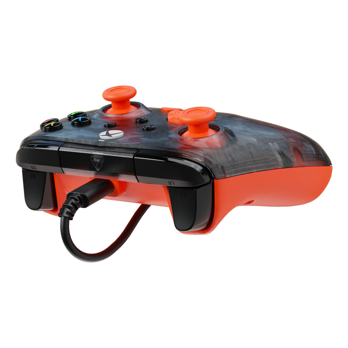 Turtle Beach Rematch Core Wired Controller (Schwarz Orange, Xbox Series X|S, Xbox One, PC)