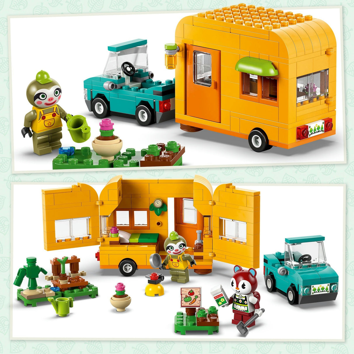 Lego Animal Crossing 77054 Leifs Wohnwagen- und Gartenladen