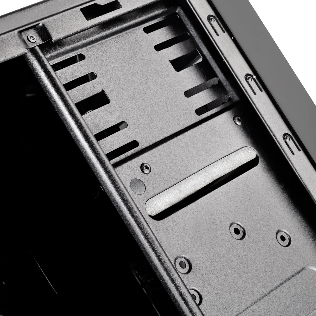 Silverstone sst-ps13b Midi-Tower-Gehäuse (schwarz | 2x USB-A)