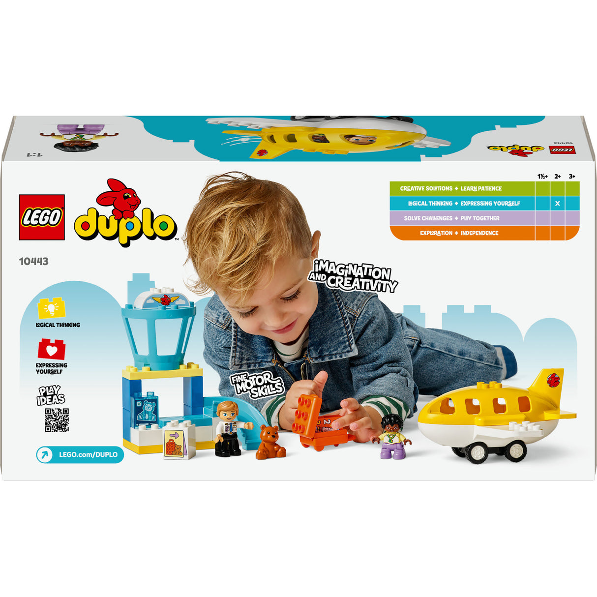 Lego Duplo 10443 zum ersten Mal am Flughafen