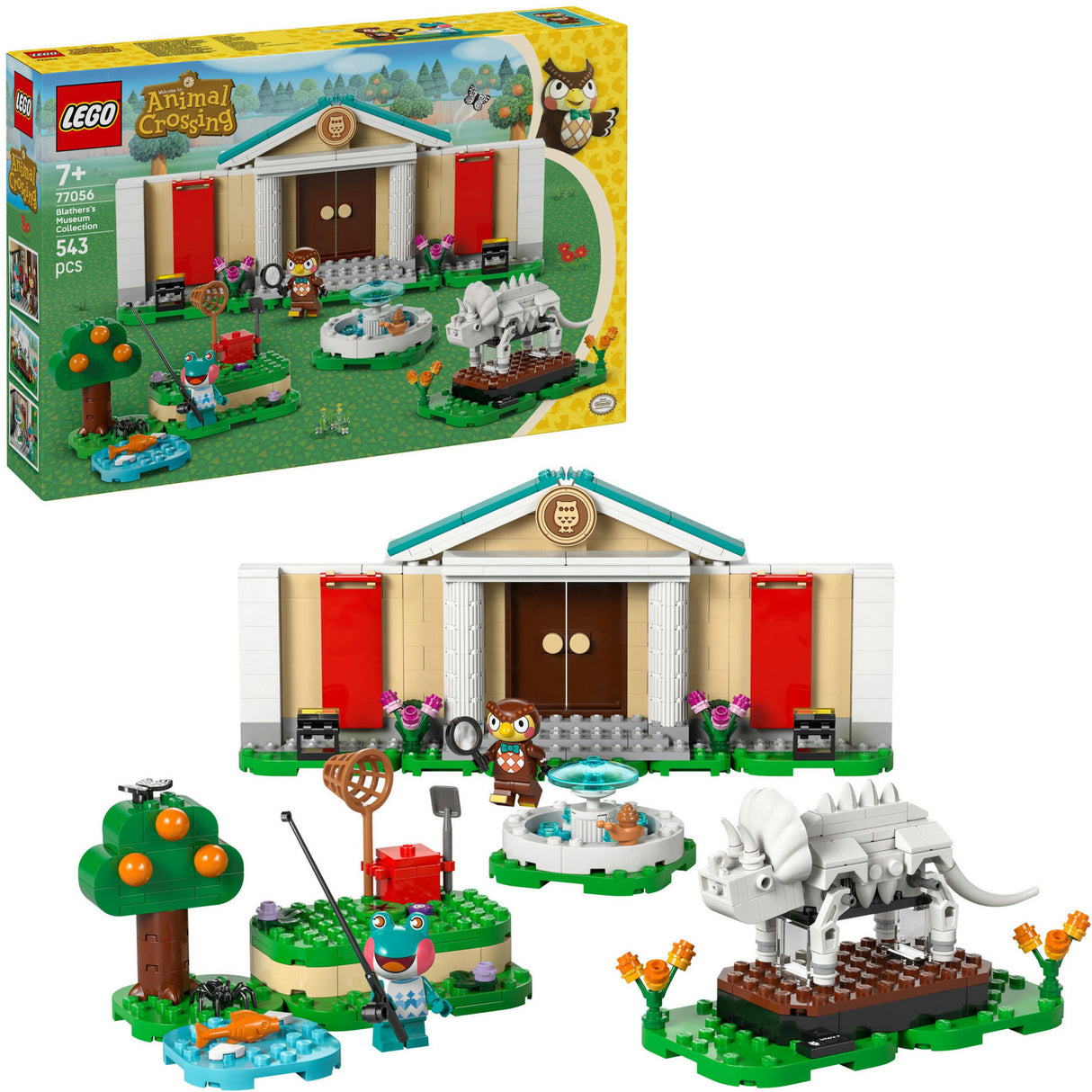 Lego Animal Crossing 77056 Blathers Museumssammlung