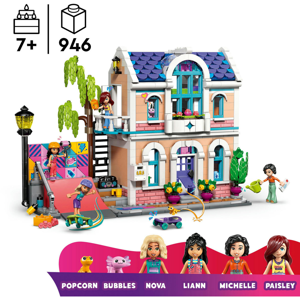 Lego Friends – Lianns Haus-Bauspielzeug (42687)