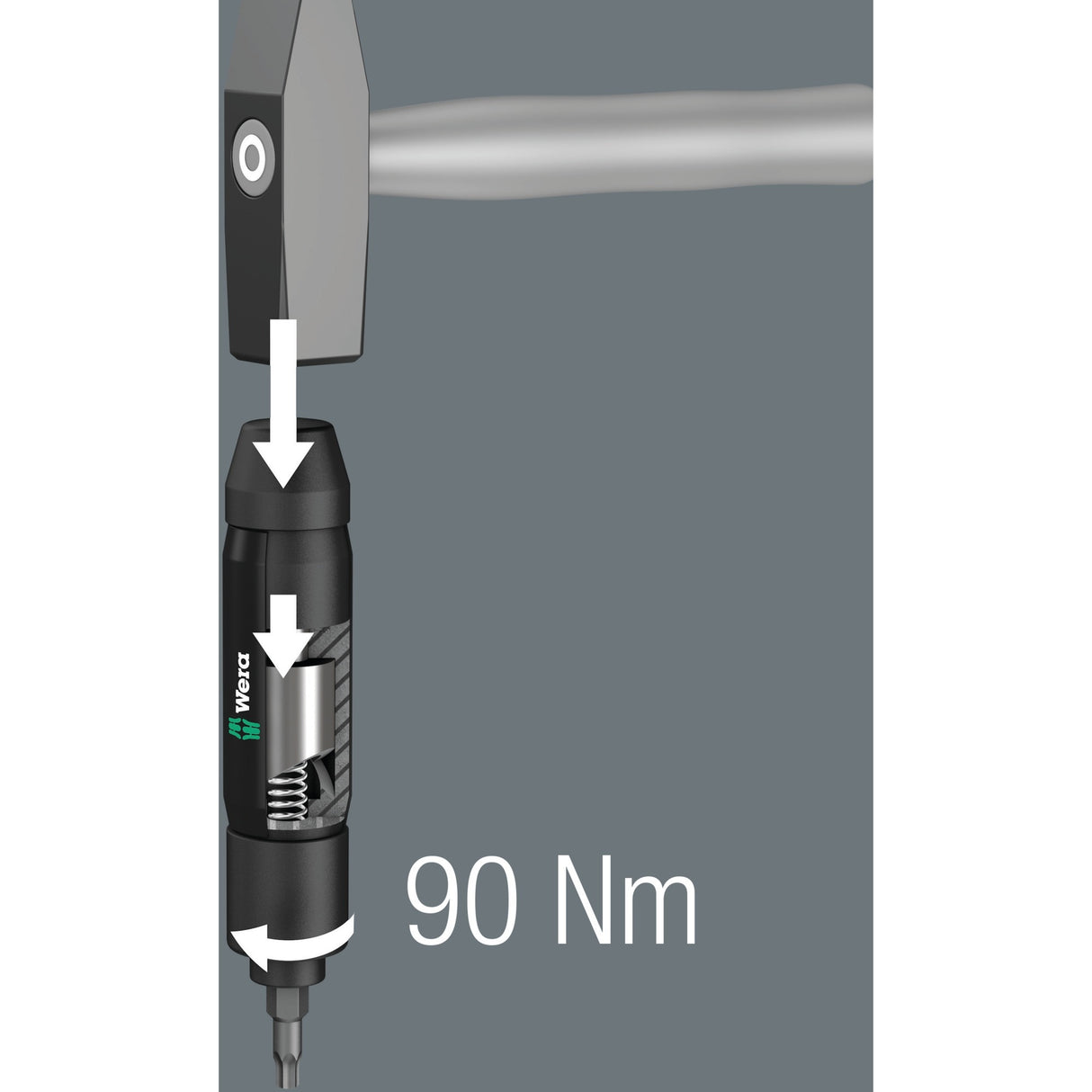Wera 2090 17 Schlagschrauber-Set Schlagschrauber (schwarz, 17-teilig, 5 16 Innensechskant-Antrieb)