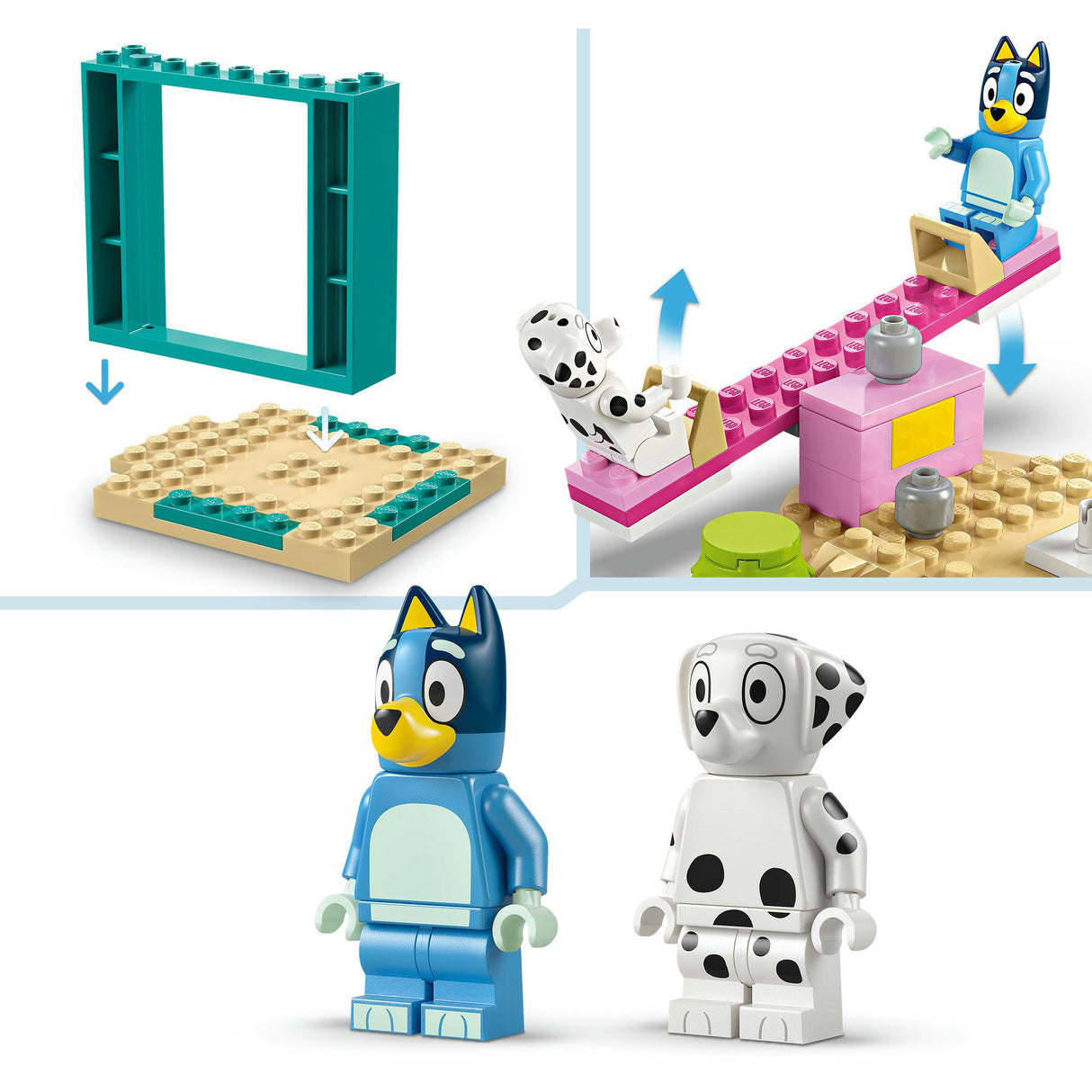 Lego 11201 Bluey und Chloe auf dem Spielplatz | 2 Stk