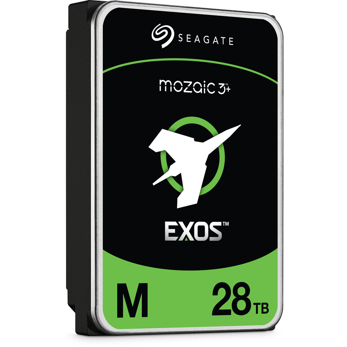Seagate exos m 28 tb harde schijf (st28000nm003k, sata 600, 24 7)