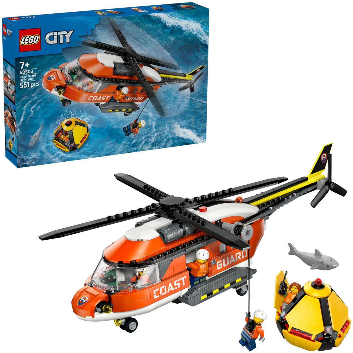 Lego City Exploration 60503 Hubschrauber der Küstenwache