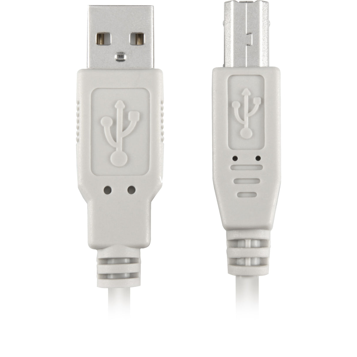 Sharkoon USB-A 2.0 > USB-B Kabel (grau, 0,5 Meter)