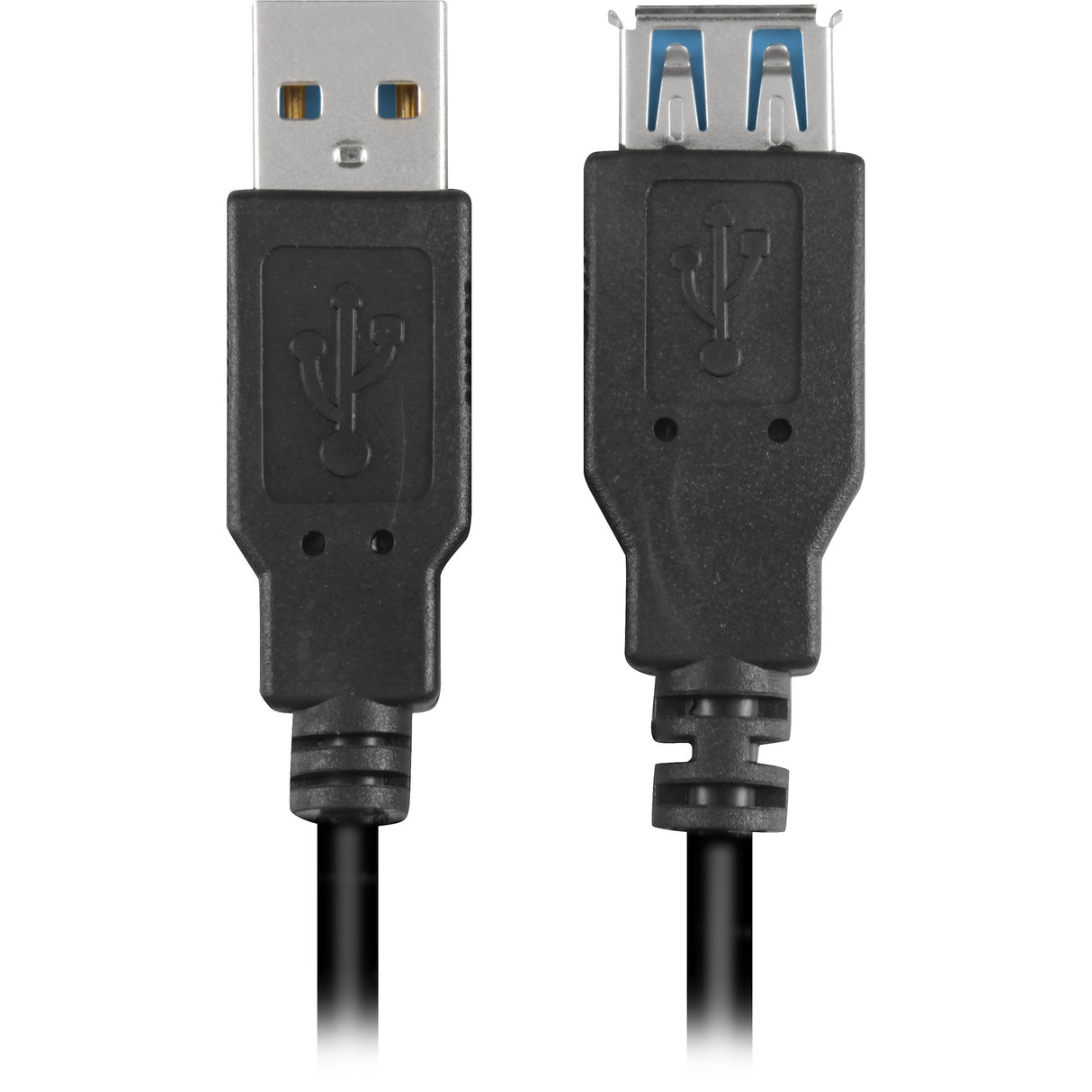 Sharkoon USB 3.0 Verlängerungskabel (schwarz, 1 Meter)
