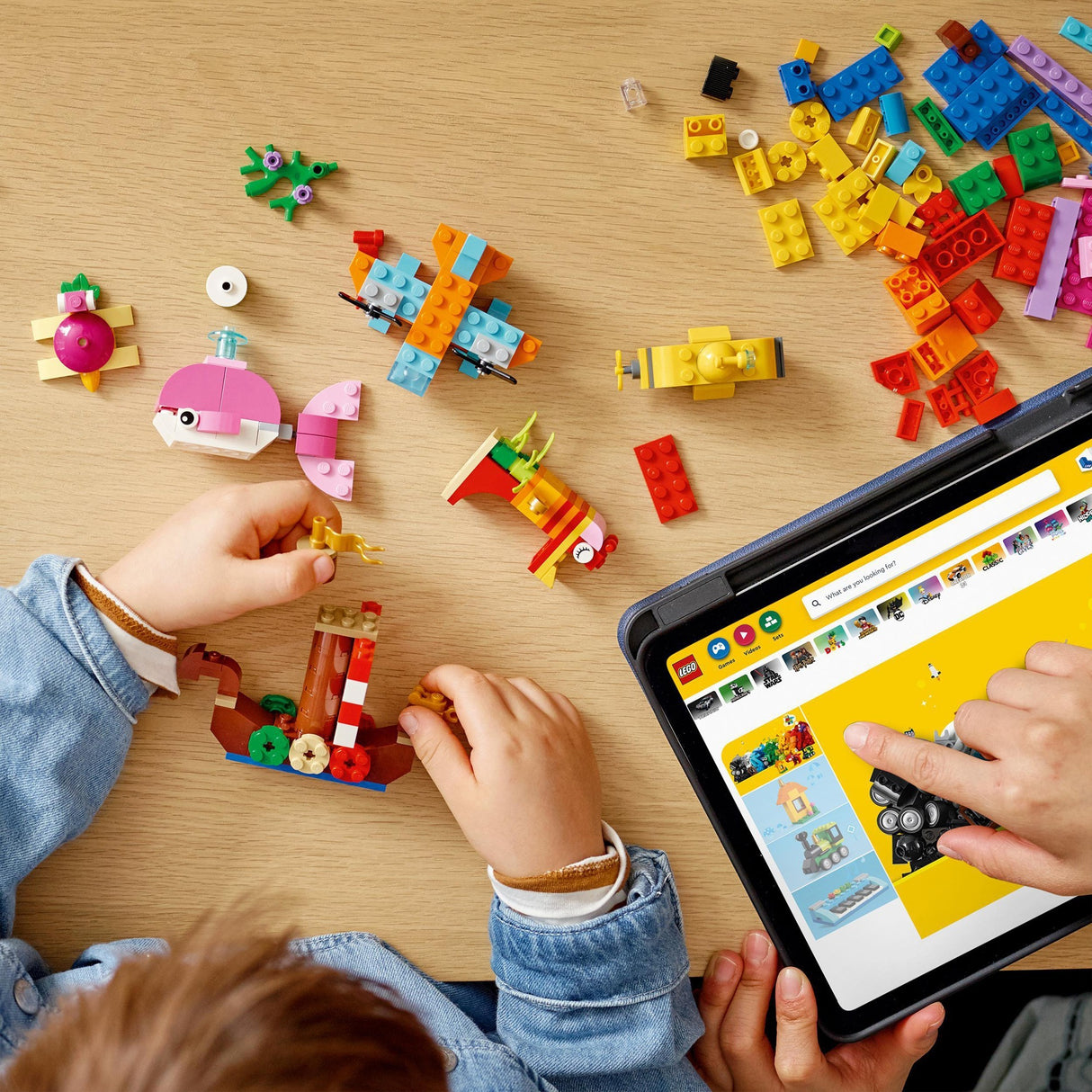 Lego Classic – Kreatives Konstruktionsspielzeug mit Meeresspaß (11018)