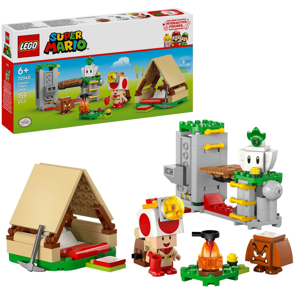 Lego Super Mario 72040 Toad Boss Campingplatz