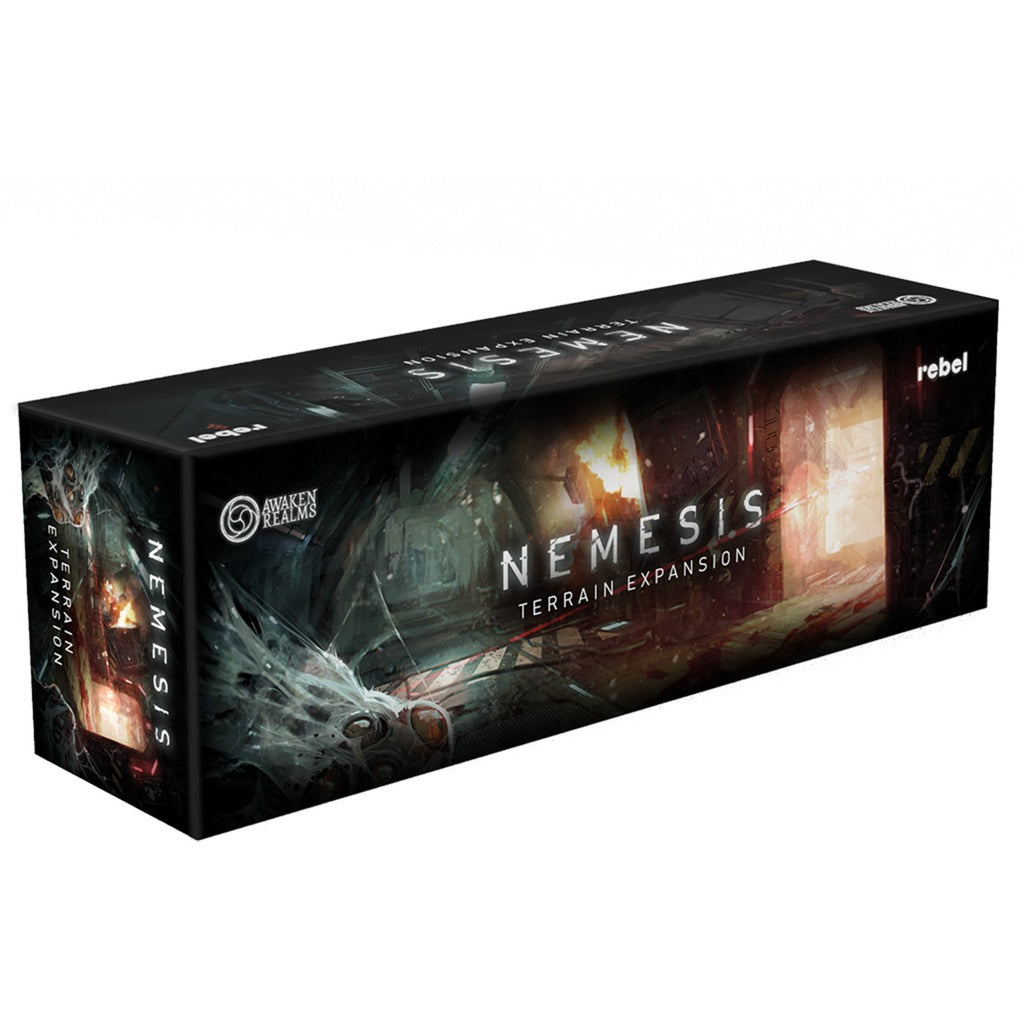 Asmodee Nemesis: Terrain-Brettspiel (englisch, Erweiterung, 1 - 5 Spieler, 35 - 175 Minuten, ab 14 Jahren)